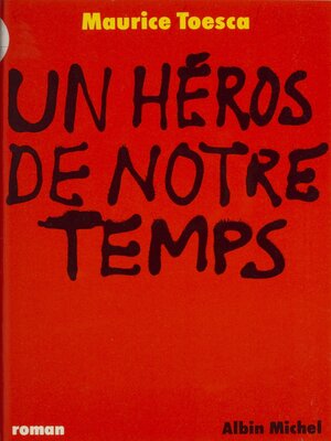 cover image of Un héros de notre temps